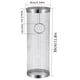 thumbnail image 3 of 1/2pcs BBQ Rolling Grill Basket, Stainless Steel Grilled Cage, Round BBQ Grill Mesh For Vegetable Fries Fish, Portable Barbecue Cooking Grill Net, Grilling Baskets For Outdoor Grilling, Outdoor Campi, 3 of 4