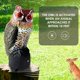 thumbnail image 4 of Espantapájaros de Búho Ruolan Grande con Ojos Intermitentes y Sonido, 4 of 4