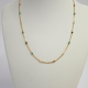 thumbnail image 2 of Collar gemas de colores, oro amarillo italiano, 2 of 3
