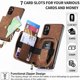 thumbnail image 3 of Funda Tipo Cartera con Correa Cruzada para Xaiomi Poco M3 Pro Protección Contra Golpes Marrón, 3 of 5