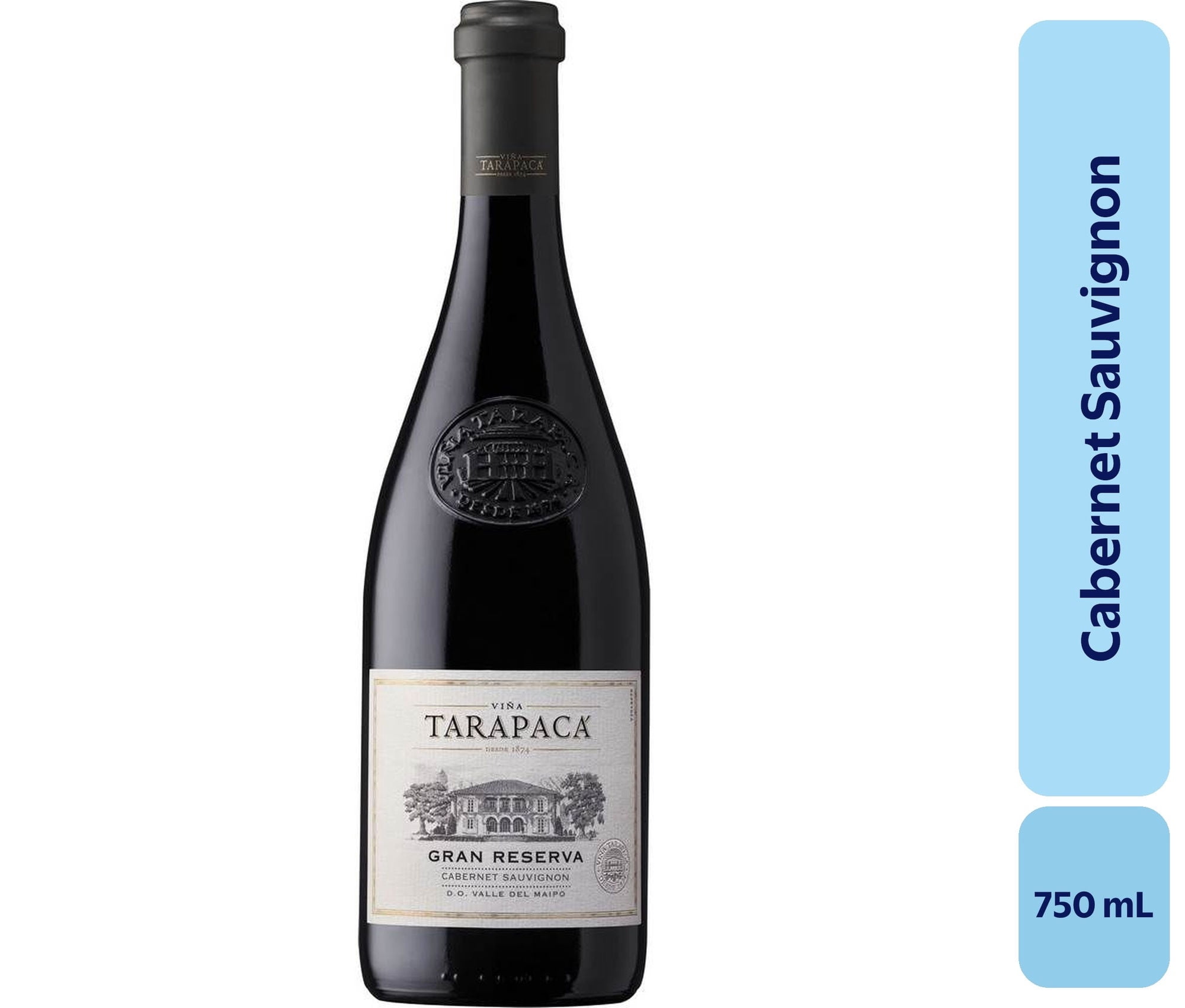 Vino Cabernet Sauvignon Botella 750 mL Tarapaca