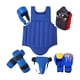 thumbnail image 2 of Equipo de protección de sparring, equipo de protección de boxeo, transpirable con guantes, casco, equipo Sanda, conjunto para entrenamiento deportivo Color Azul M, 2 of 5