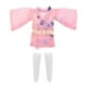thumbnail image 4 of Figura Femenina A Escala 1/12, Ropa De Muñeca, Batas, Albornoz Para Figuras De 6 Pulgadas, Color Rosa, 4 of 5