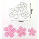thumbnail image 3 of Matrices de corte metálicas de flores Kashoer para scrapbooking, 3 of 4
