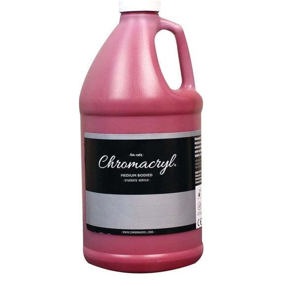 Pintura acrílica Chroma Chromacryl 1408 Cool Red 1,89 L Student