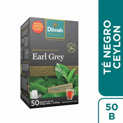Té Earl Grey Caja 50 Un Dilmah