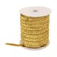thumbnail image 3 of 45m / Roll Glitter Ribbon para la ropa de bricolaje Regalo de banquete de boda Costura Decoración blanco, 3 of 5