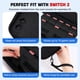 thumbnail image 5 of Bolsa de almacenamiento portátil dividida para Switch 2, estuche de viaje de carcasa dura con gran capacidad, capas desmontables y correa ajustable, compatible con consola/dock/accesorios, 5 of 9