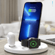 thumbnail image 2 of Estación de carga inalámbrica 3 en 1 compatible con iPhone/iWatch/Airpods, base de carga multifunción para un suministro de energía eficiente y cómodo.-Blanco, 2 of 6