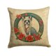 thumbnail image 1 of Cojín Caroline's Treasures Chinese Crested Christmas, 1 of 5