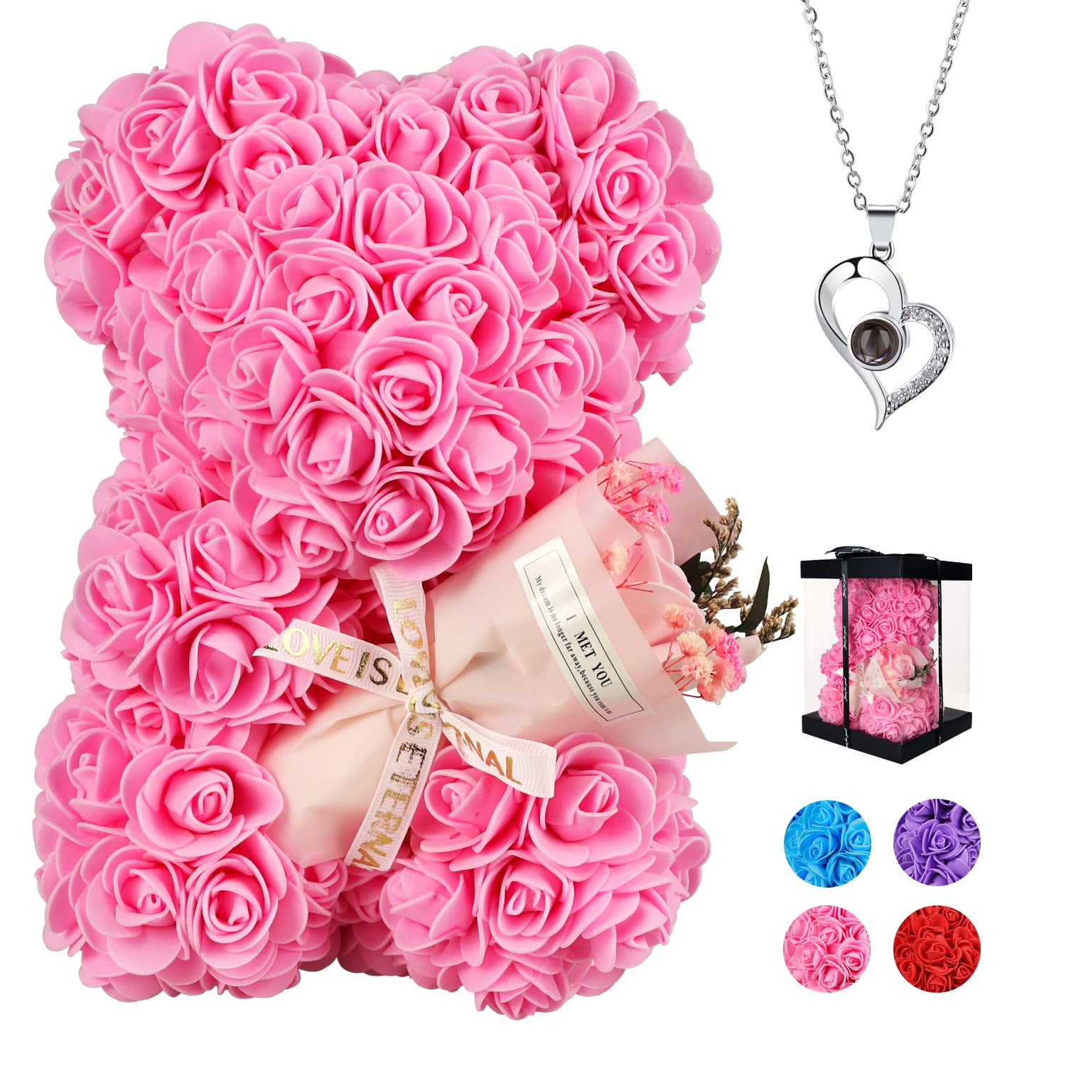 Oso De Peluche Rosa K Kymake Para Regalo Del Día De La Madre