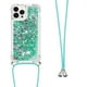 thumbnail image 1 of Funda FOXDOCK para iPhone 14 Pro con Cuerda Ajustable, Brillo Líquido, Protección Antigolpes y Lente – Ideal para Regalo, 1 of 6