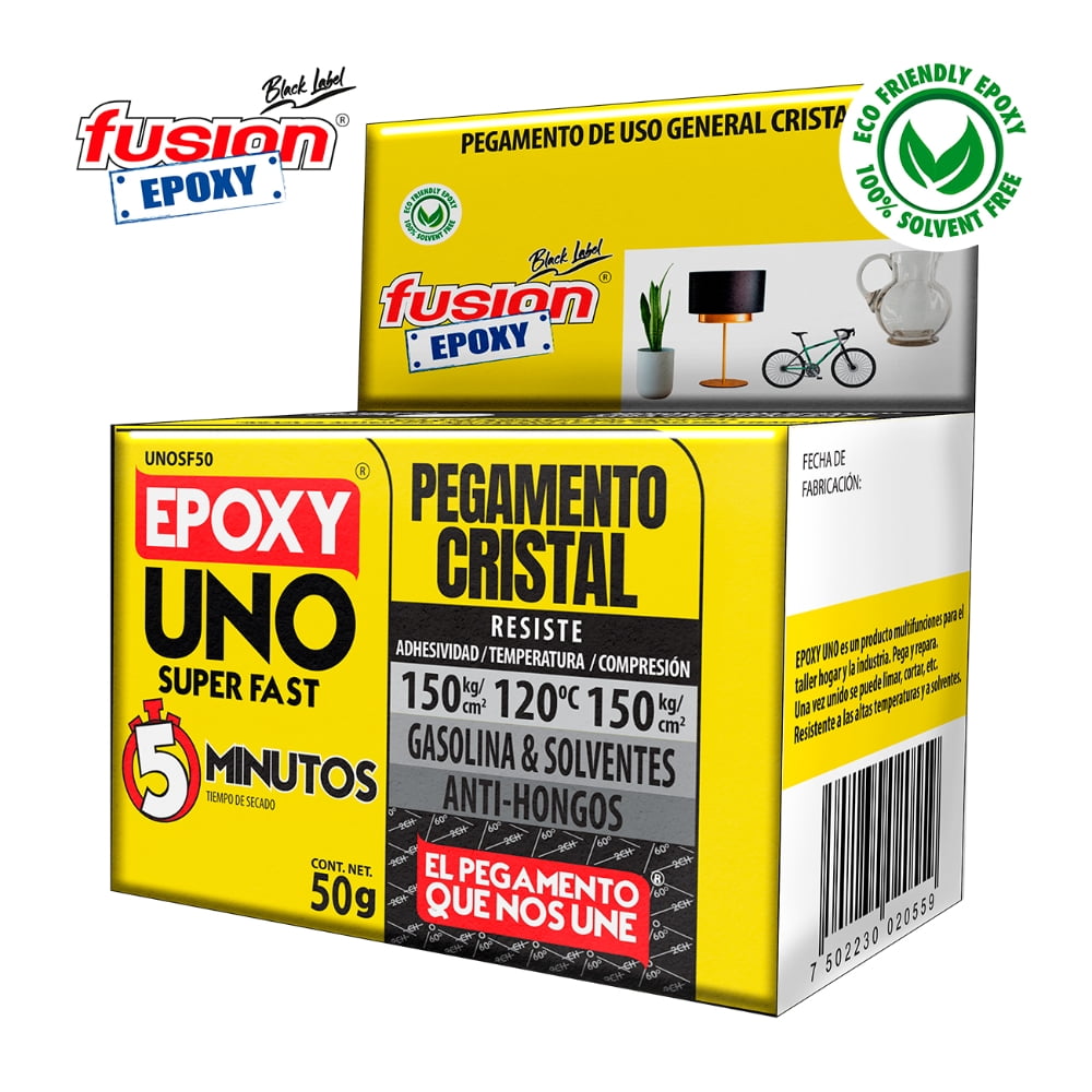Fusion Epoxy - Pegamento Epoxy Uno Fast