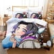 thumbnail image 1 of Kochou Shinobu Bed LinenDemon Slayer Bedding Set Teens Boys Duvet Cover Sets, 1 of 5