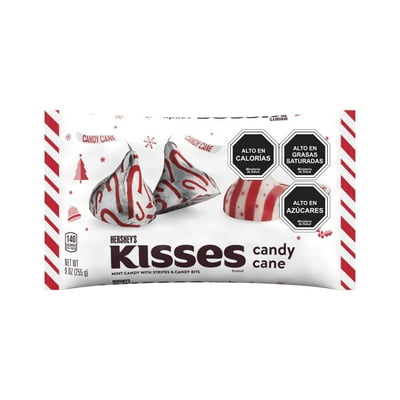 Caramelos Kisses Candy Cane 255 G Hershey'S