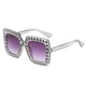 thumbnail image 1 of Gafas de sol cuadradas personalizadas para tiro callejero, gafas de sol de moda con montura grande, hechas de PC, 1 of 5