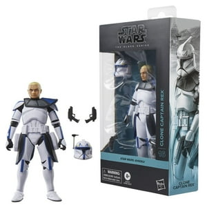 Figura De Acción Hasbro Star Wars The Black Series Capitán Rex Fase 1 La Guerra De Los Clones