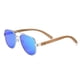 thumbnail image 1 of Gafas de sol Earth Wood Kotor Polarized - Bambú/Azul, 1 of 10