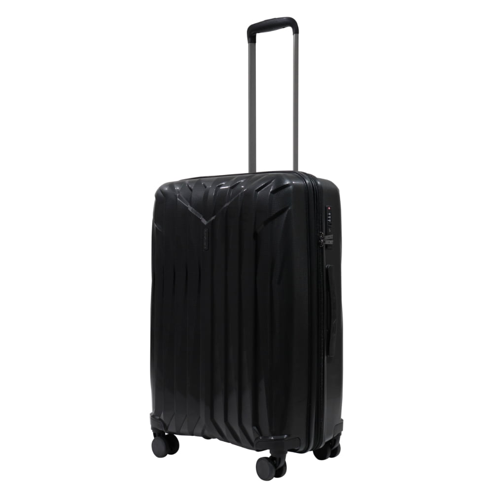 Maleta Aruba M Expandible Tsa Negro Antirayado Head