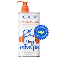Aceite De Pescado Omega 3 De Supplements Native Pet Para Perros, 473 Ml