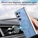 thumbnail image 4 of Magnetic Slim Case for Samsung Galaxy Z Fold 5 with Camera Guard & Anti-Scratch Back Blue, 4 of 5