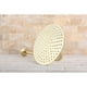 thumbnail image 3 of Alcachofa de ducha Kingston Brass K136A2CK Shower Scape Raindrop 20 cm, 3 of 4