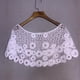 thumbnail image 1 of Elegant Flower Hollow Out Shawl: A Breathable Casual Cape for Parties, Weddings, and More!, 1 of 5
