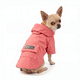 thumbnail image 1 of Capa Impermeable para Perritas Pequeñas y Medianas– Rosado Reflextante - Talla S, 1 of 3