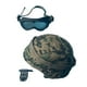thumbnail image 3 of Gafas Retro 1/6 Sombrero De Soldado Para Figuras De Soldado De 12'' Estilo A, 3 of 3