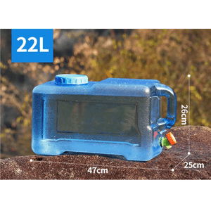 Ttodostore - Dispensador Tanque De Agua 22Lts Portatil Con Tapa Y Grifo