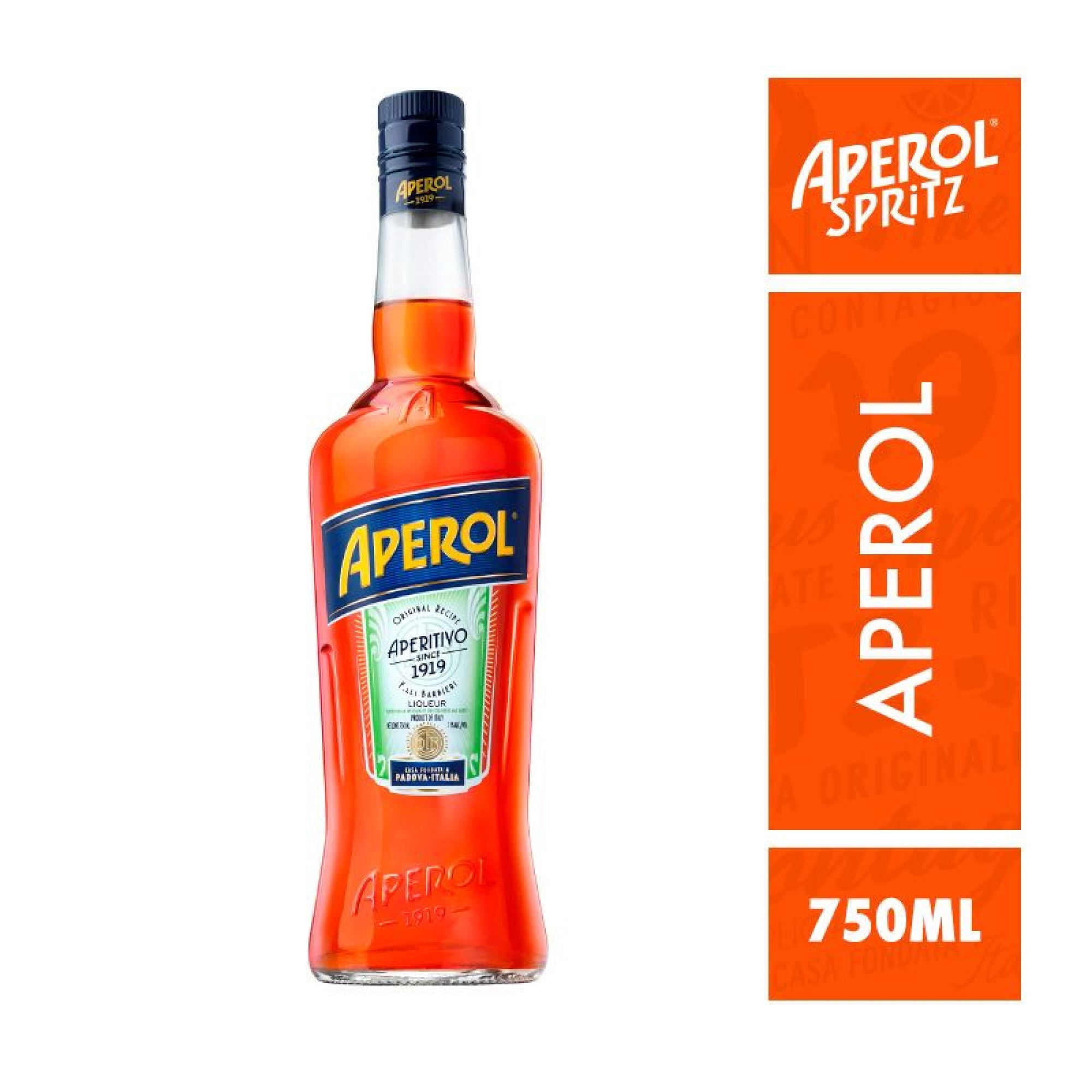 Licor Aperitivo Infusión Botella-- 750 cc Aperol