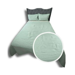 Iiimussa - Quilt Colcha De Lujo Verano Plaza Y Media Verde Menta