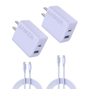 Cargador Anker Para Iphone 16, Bloque De Carga Usb C, Paquete De 2