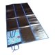 thumbnail image 3 of Estera De Paja Natural Verano Playa Esterilla Yoga 170x90cm Azul, 3 of 4