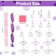 thumbnail image 2 of 5D Diamond Arte Pintura Herramientas, 25 pcs Diamond Pintura Pens Kits Ergonomic Diamond Arte Pens Multiple Types Replacement Nibs fo Diamond Arte Pinturas Hobby, fo Round and Square Gem, 2 of 7