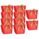 thumbnail image 5 of 10 Bolsas De Regalo A Granel Bolsas De Mercancía Reutilizables Para Aniversarios Cumplea?os Rojo XS, 5 of 5