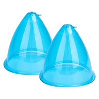 Magideal - 1 Par De Accesorios Para De Ventosas Al Vacío, Ventosas De Vacío Premium De 150/180Ml Para Masaje Corporal De Levantamiento De Glúteos , 150Ml Azul