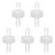 thumbnail image 1 of REGALWOVEN 5 piezas de válvulas de retención, conector de manguera en línea unidireccional de 3/16" de diámetro para agua, aire, gas, 1 of 6