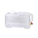 thumbnail image 4 of Portacubos de agua transparente de gran apertura de 5L para exteriores para picnic, senderismo, accesorios para ahorrar espacio, contenedor de tanque, 4 of 5