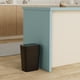 thumbnail image 2 of Bote de basura ITCPRL para baño con tapa, 15 litros, 4 galones, 2 unidades, color negro, 2 of 8