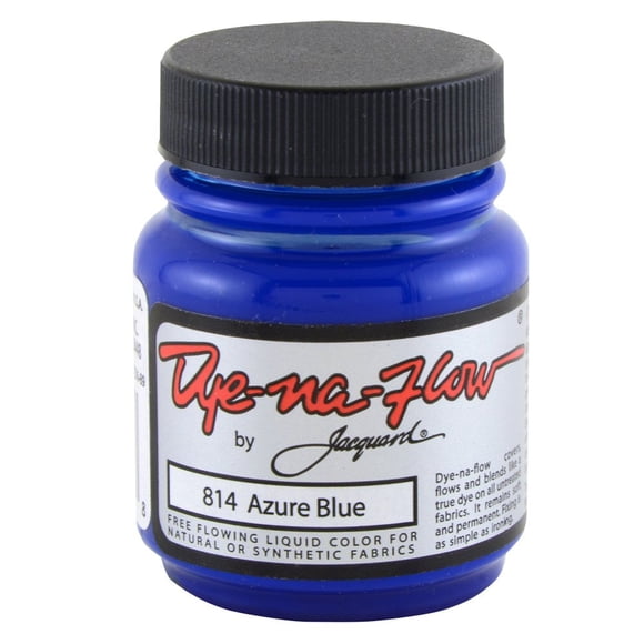 Pintura acrílica Jacquard Dye-Na-Flow Azul Azur 66ml