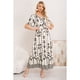 thumbnail image 1 of Maxi Vestido Largo Mujer Cruzado Diseño Casual Eventos 3363, 1 of 3