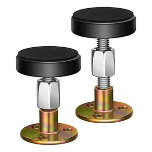 Genérico - Cojines Antivibración Para Cama Pared Ajustable 2 Unidades