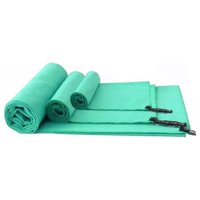 Importclick - Set 3 Toallas Baño Viaje Microfibra Secado Rápido Menta