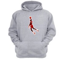 Genérico - Polerón Canguro 23 Con Capucha Gris Claro Talla Xl Unisex