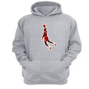 Genérico - Polerón Canguro 23 Con Capucha Gris Claro Talla Xs Unisex