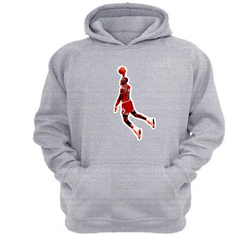 Genérico - Polerón Canguro 23 Con Capucha Gris Claro Talla Xl Unisex