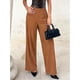 thumbnail image 3 of Pack 2 Pantalón Vestir Pierna Ancha Pantalones Tiro Alto, 3 of 10