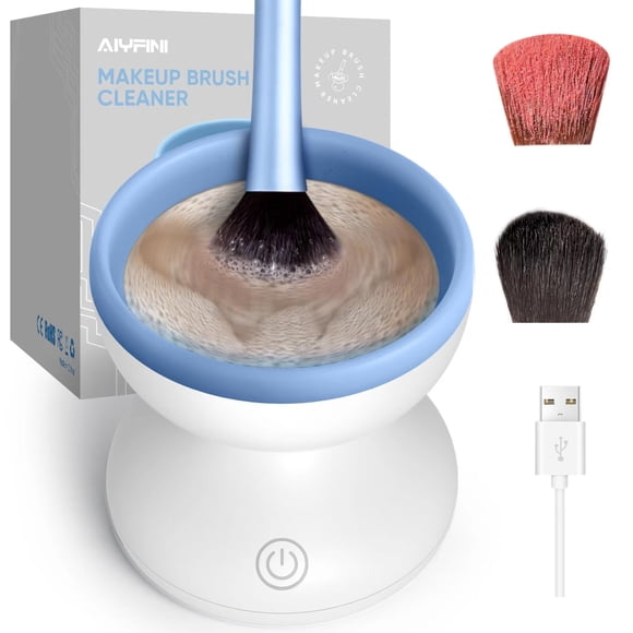 Limpiador Eléctrico De Brochas De Maquillaje Portable Usb