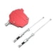 thumbnail image 1 of Kit de reparación de cable de embrague de motocicleta genérico Cable de motocicleta Palanca de freno de alto rendimiento Universal Reemplazo directo Rojo, 1 of 5